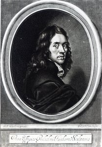 Selvportræt, indgraveret af John Fillian (fl.1658-80), c.1658-70
